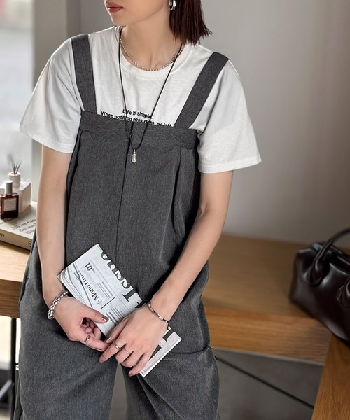 セール】着こなし自由な2WAY仕様♪サス取り外しサロペット