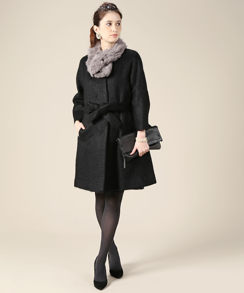 martinique マルティニークブラックファー ストール martinique