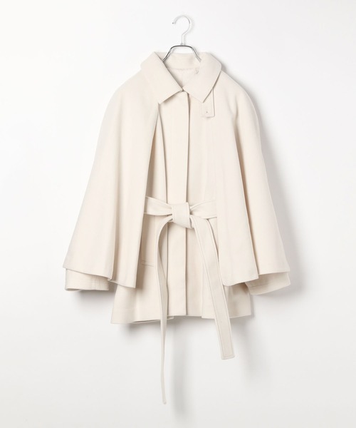 Heather（ヘザー）の「マルチWAYケープミドルコート 139054（ステン