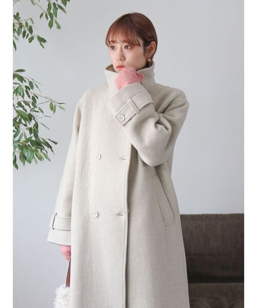セール】スタンドカラールーズコート（その他アウター）｜Ungrid（アン