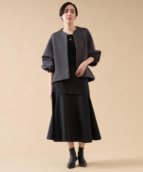 PGG】 ポリエステルダンボールフルジップモックネックブルゾンタグ付き