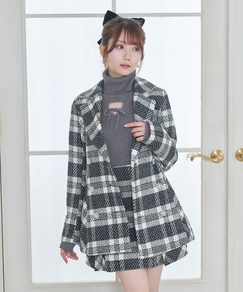 セール】Tweed check mini skirt（スカート）｜Rose Muse（ロゼ