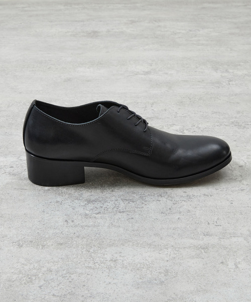 PADRONE パドローネ / BL DERBY SHOES ダービーレザーヒールブーツ