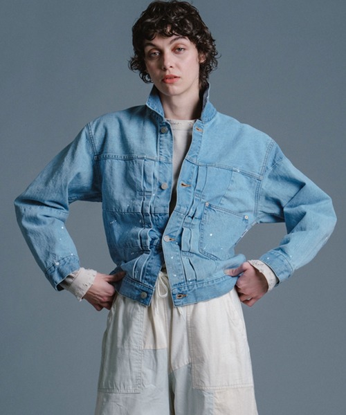 rebear by Johnbull】パッチワークデニムジャケット | ジョンブル公式