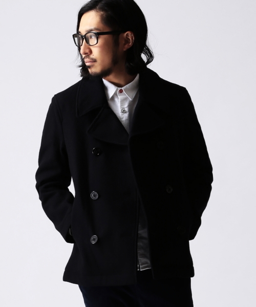 BEAMS（ビームス）の「◎□BEAMS / メルトン Pコート（ピーコート