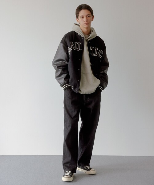 NAUTICA（ノーティカ）の「NAUTICA/ノーティカ Arch Logo Award Jacket