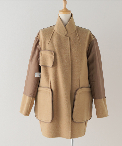 victorian シャギーショートコート（その他アウター）｜Deuxieme