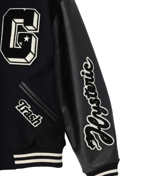 TURN THE MUSIC UP刺繍 スタジャン（スタジャン）｜HYSTERIC GLAMOUR