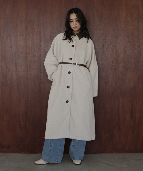 セール】モッサ ベルト付きロングコート（ダウンジャケット/コート