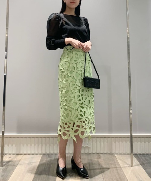 CELFORD（セルフォード）の「リボンレーススカート（スカート）」 - WEAR