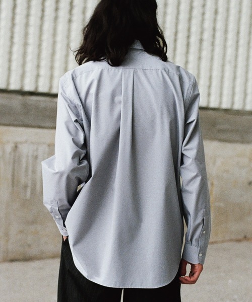 WYM LIDNM（ウィム バイ リドム）の「MICRO SPAN BASIC DRESS SHIRT