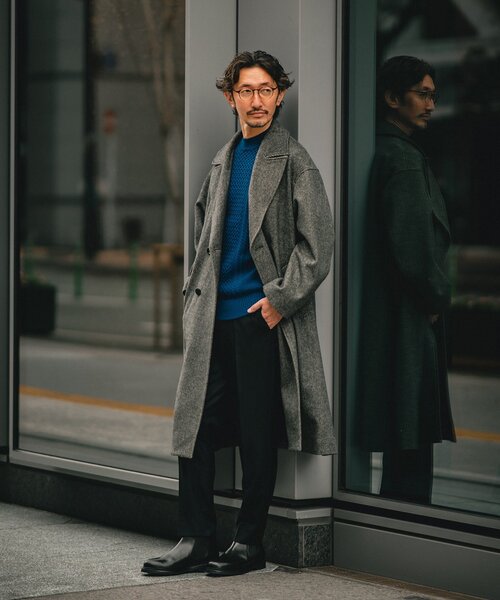 EDIFICE（エディフィス）の「ナチュラル メリノウール ダブル オーバー