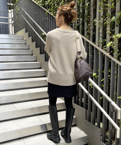 Spick & Span（スピックアンドスパン）の「ウールメルトンミニスカート