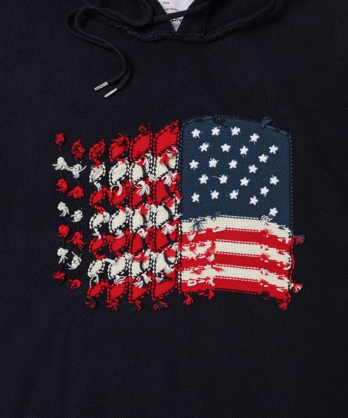 DAIRIKU（ダイリク）の「America Knit Hoodie（ニット/セーター）」 - WEAR