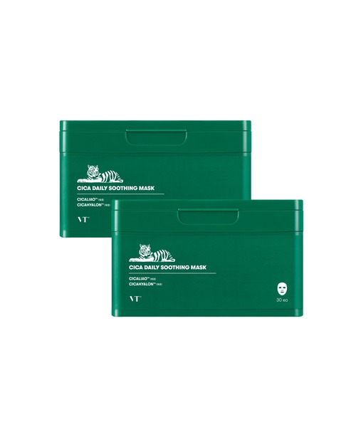 セール】VT CICAデイリースージングマスク (30枚入り)x2個セット