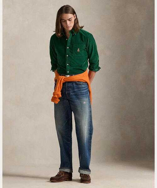 クラシック フィット Polo ベア コーデュロイ シャツ（シャツ/ブラウス