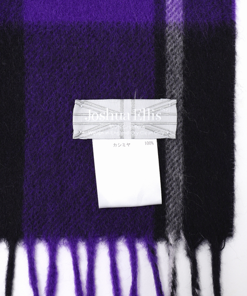 セール】JOSHUA ELLIS（ジョシュア エリス） CHECK 50*190 CPG52305