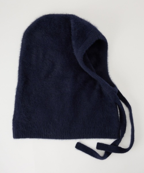 Curensology(カレンソロジー)/FOXカシミヤストール ネイビー FOX