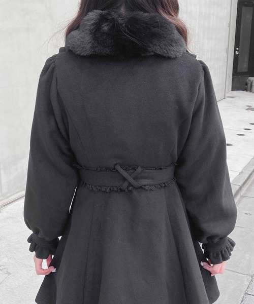 ROJITA（ロジータ）の「ヨークフリルリボンポケットコート（その他