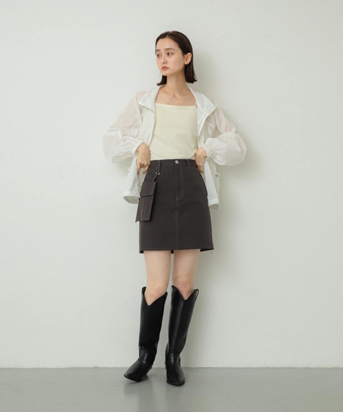 セール】サイドポケットツキミニスカート（スカート）｜SENSE OF PLACE