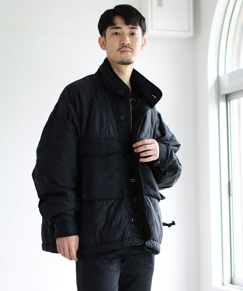 BEAMS（ビームス）の「BEAMS / 中綿 キルティング M65 ジャケット