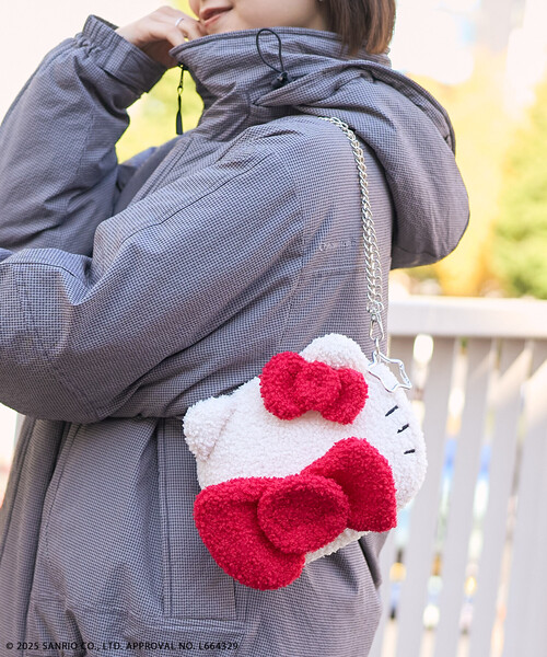 SANRIO/サンリオ ”HELLOKITTY” もこもこポシェット チェーンバッグ