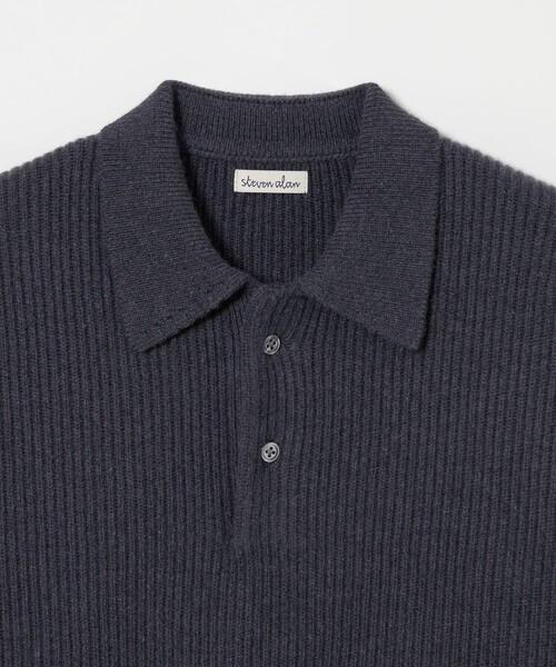 セール】＜Steven Alan＞ オーストラリアンラムズウール ポロカラー