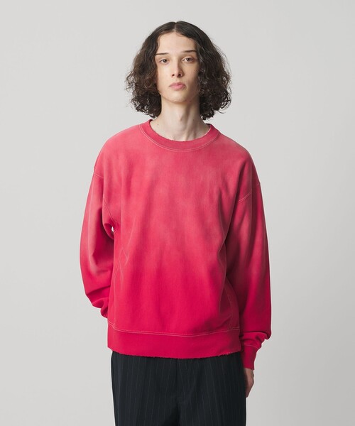 サンフェード フレンチテリー クルーネック スウェット（スウェット