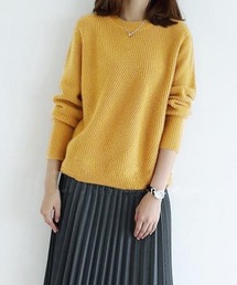 ニット マスタード」に該当するレディースのニット/セーター