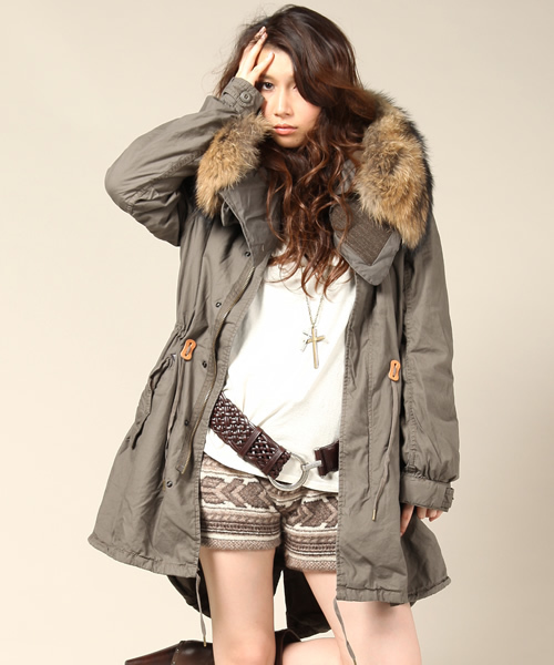 goa（ゴア）の「ラクーンファー付モッズコート（モッズコート）」 - WEAR