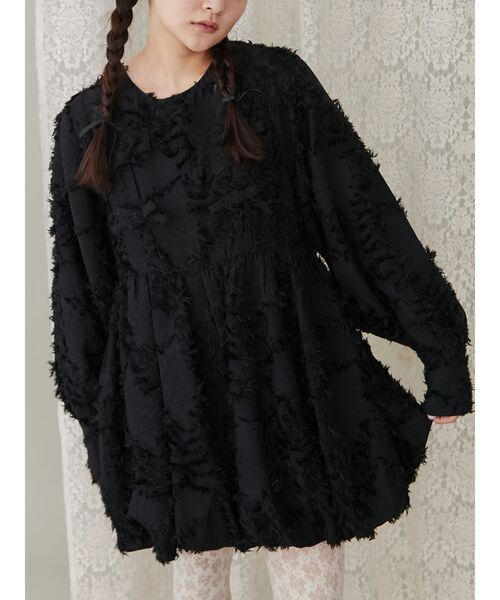 merry jenny（メリージェニー）の「バルーンリボンミニワンピース