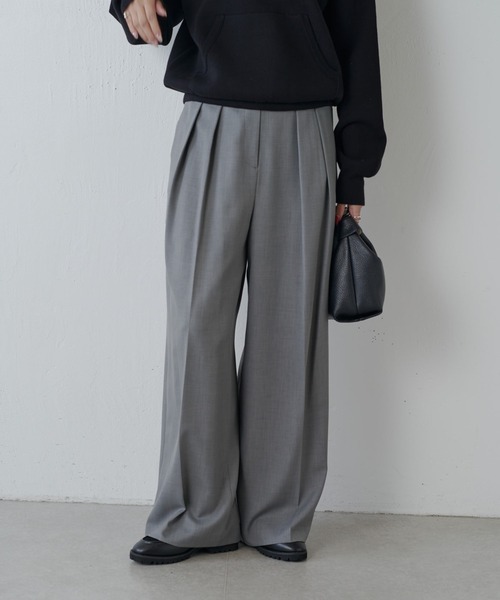 セール】ストレッチタックスラックス（スラックス）｜Lui's（ルイス