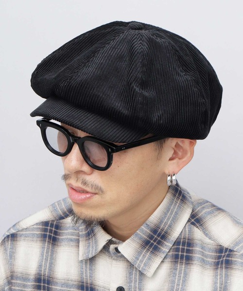 セール】ビッグシルエット キャスケットハンチング（デニム