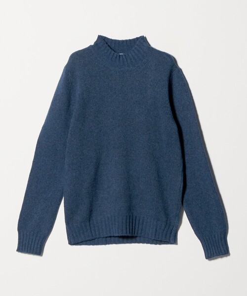 セール】＜Gran Sasso＞ミドルゲージ メランジ モックネックニット