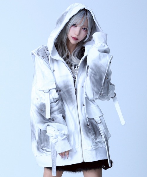 REFLEM/レフレム』ヘビーレイヤードZIPパーカー/ジップアップパーカー