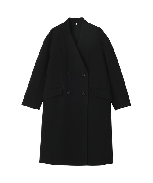 MUJI Labo〕婦人 カシミヤ混ダブルブレストコート（その他アウター