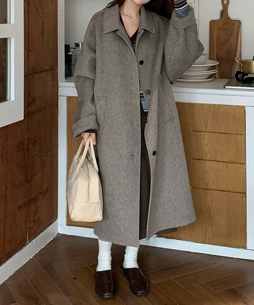 SMILE ORCHID（スマイルオーキッド）の「ウール100％ロングコート