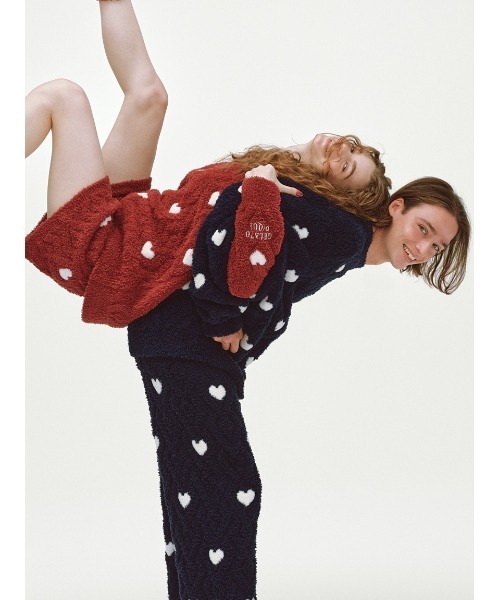 gelato pique（ジェラートピケ）の「【HOLIDAY】ハートアランプル