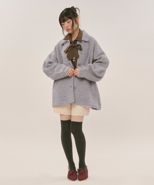 mix color knit jacket / ミックスカラーニットジャケット（その他