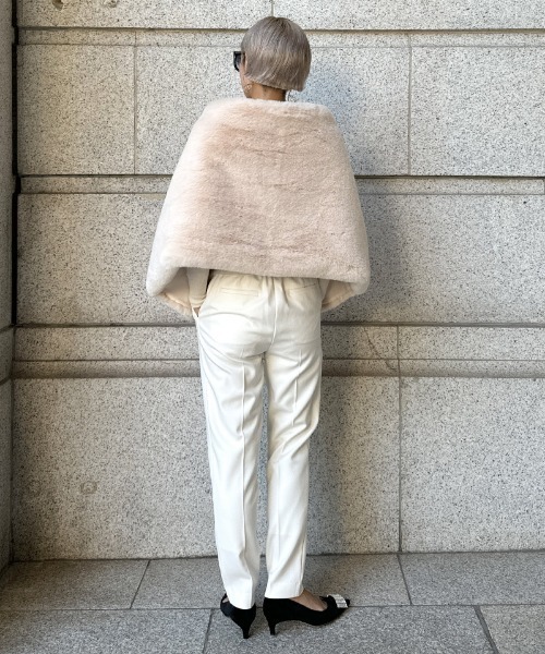 リッチボリュームファーケープ（その他アウター）｜JENNE（ジェンヌ