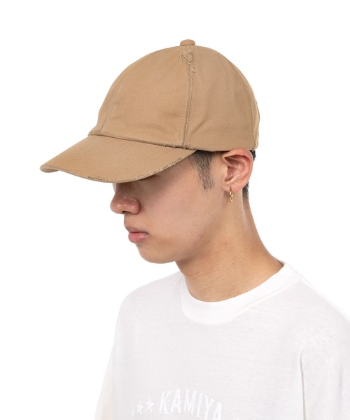 KAMIYA（カミヤ）の「Distressed Cap（キャップ）」 - WEAR