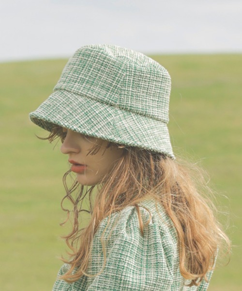 EIMY GOLF（エイミーゴルフ）の「カットツイードバケットハット