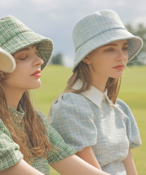 EIMY GOLF（エイミーゴルフ）の「カットツイードバケットハット