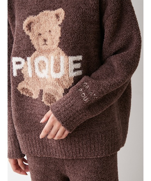 gelato pique（ジェラートピケ）の「パウダーメランジベアジャガード
