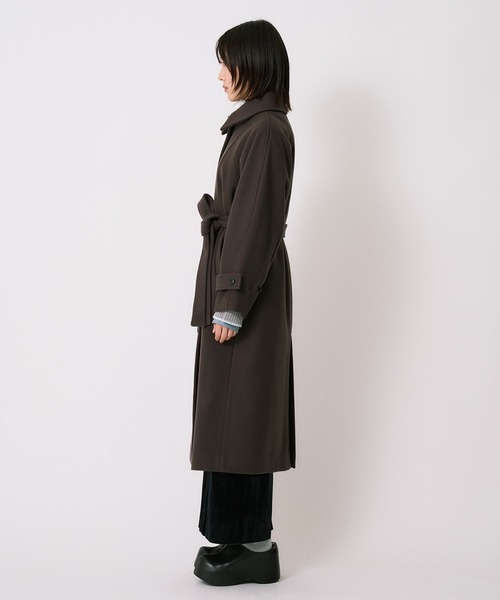 ZOZOランキング1位獲得！》【オンライン限定】2wayウールロングコート