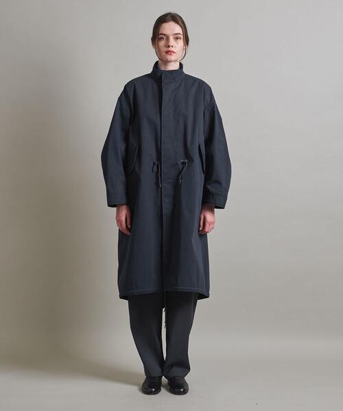 LOEFF（ロエフ）の「＜LOEFF＞キャンバス スタンドカラー ミリタリー