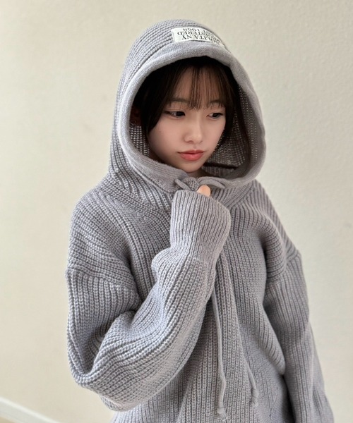 セール】【 NOLITA / ノリータ 】ライトグレー ゆったり ニット