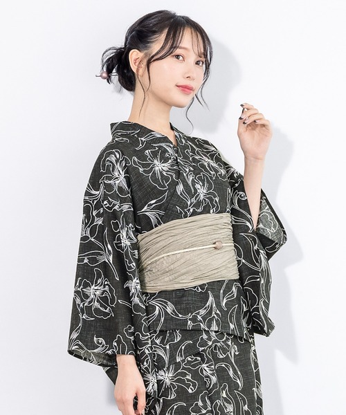 セール】2wayセパレート浴衣3点セット （上着＋ワンピース＋帯）（浴衣