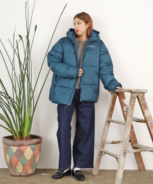 Columbia パフェクトフーデッドジャケット メンズ ダークグリーン S