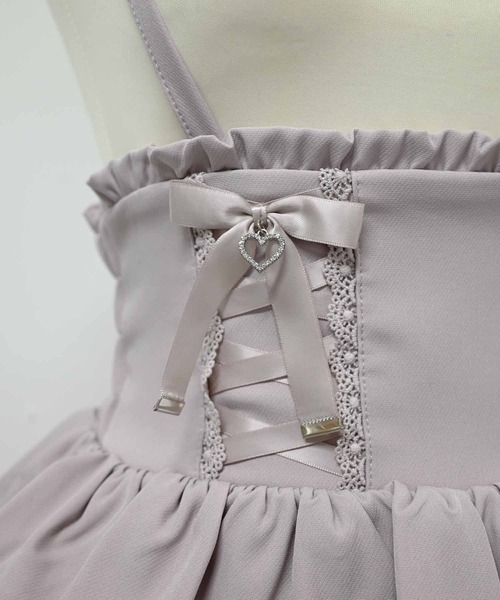 セール】レースアップリボン3段フリルスカパン（スカート）｜MA*RS